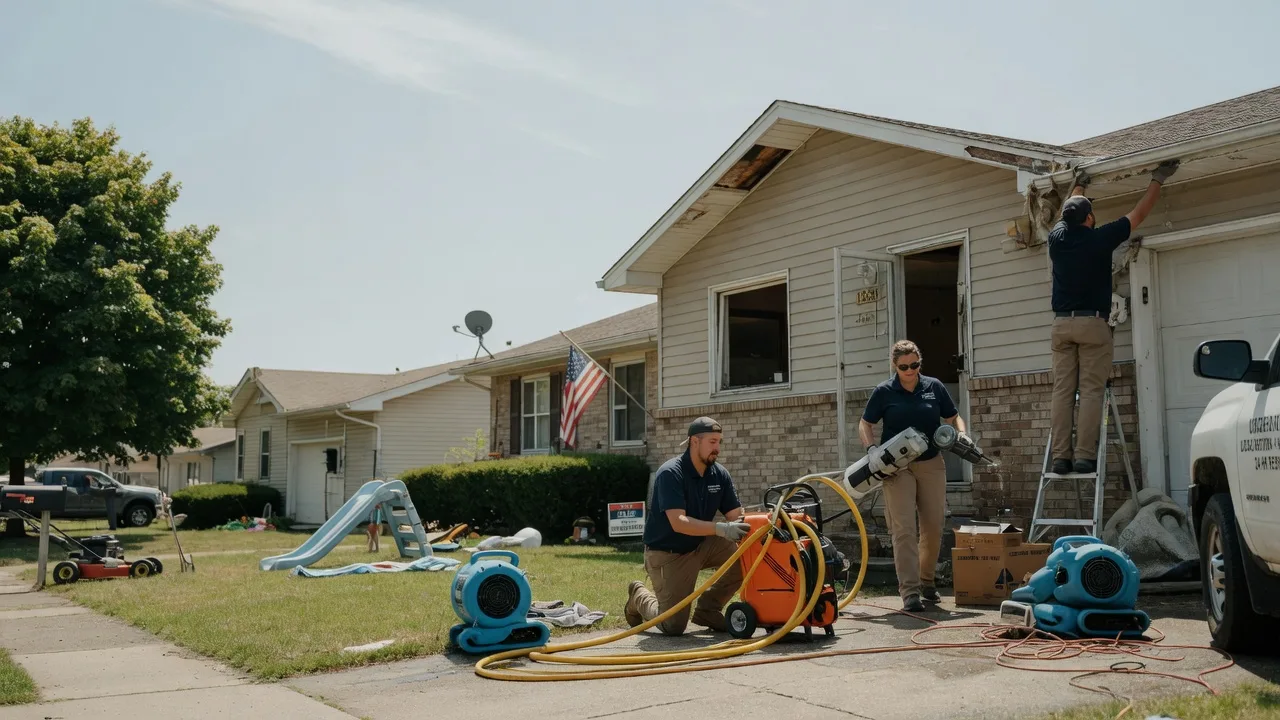 Water Damage Restoration in Mansfield, IL near me